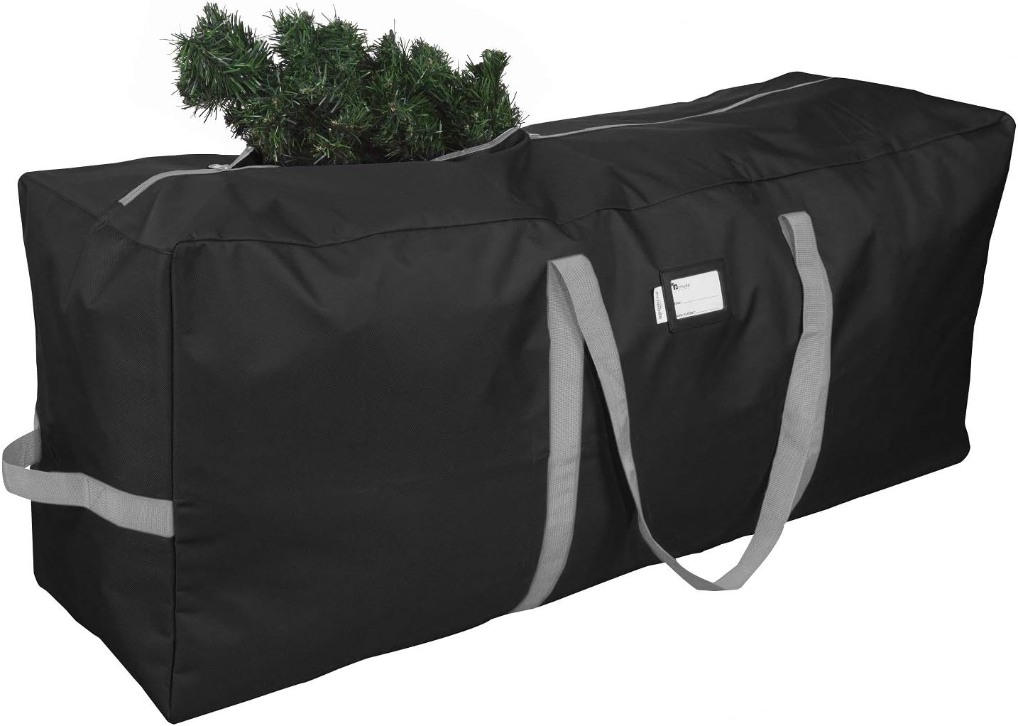 Large Christmas Tree Storage Bag - Fits up to 9 Ft. Tall Disassembled Tree (Green)