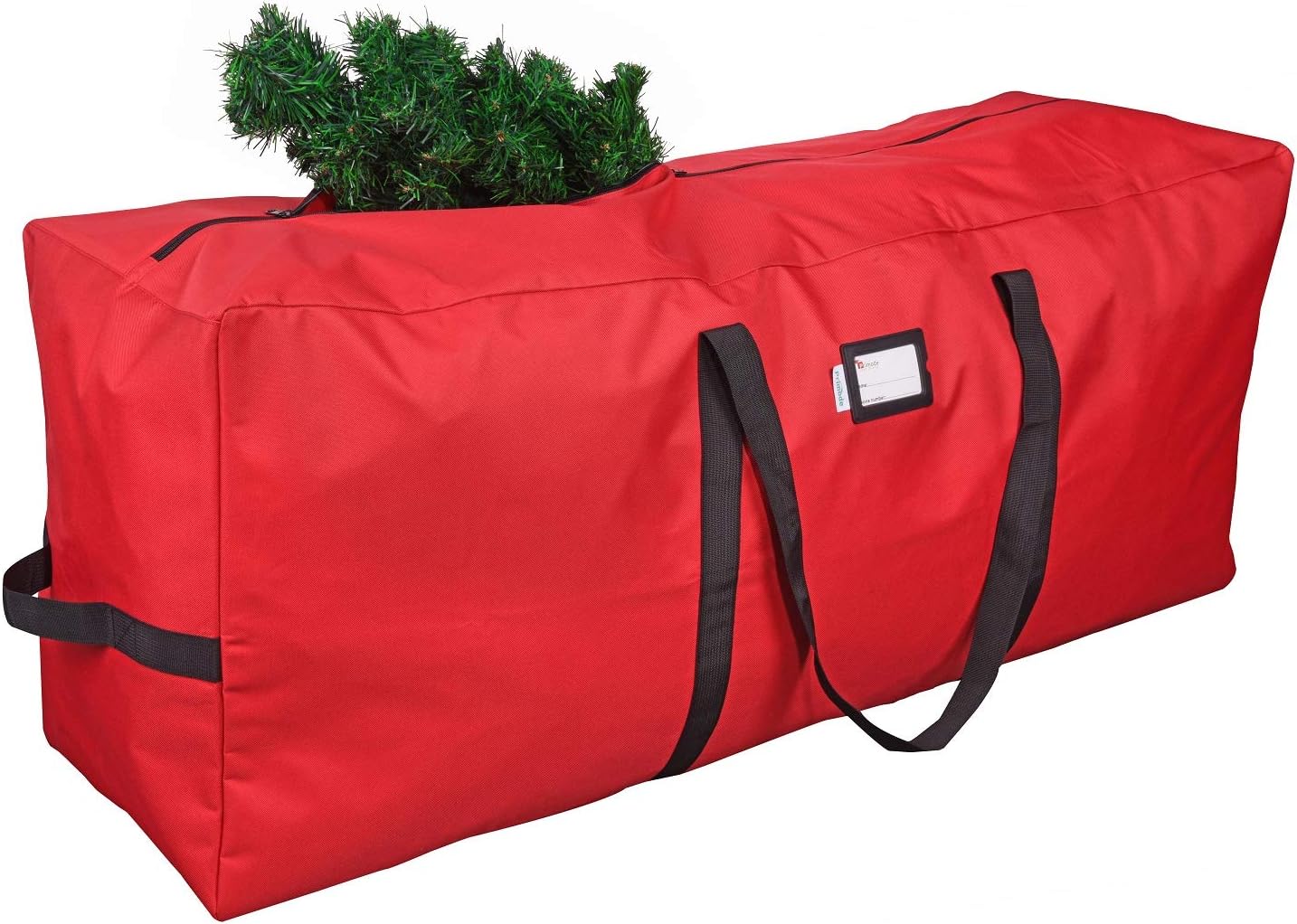 Large Christmas Tree Storage Bag - Fits up to 9 Ft. Tall Disassembled Tree (Green)