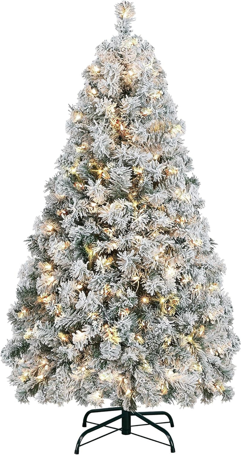 4.5 Ft Pre-Lit Artificial Christmas Tree