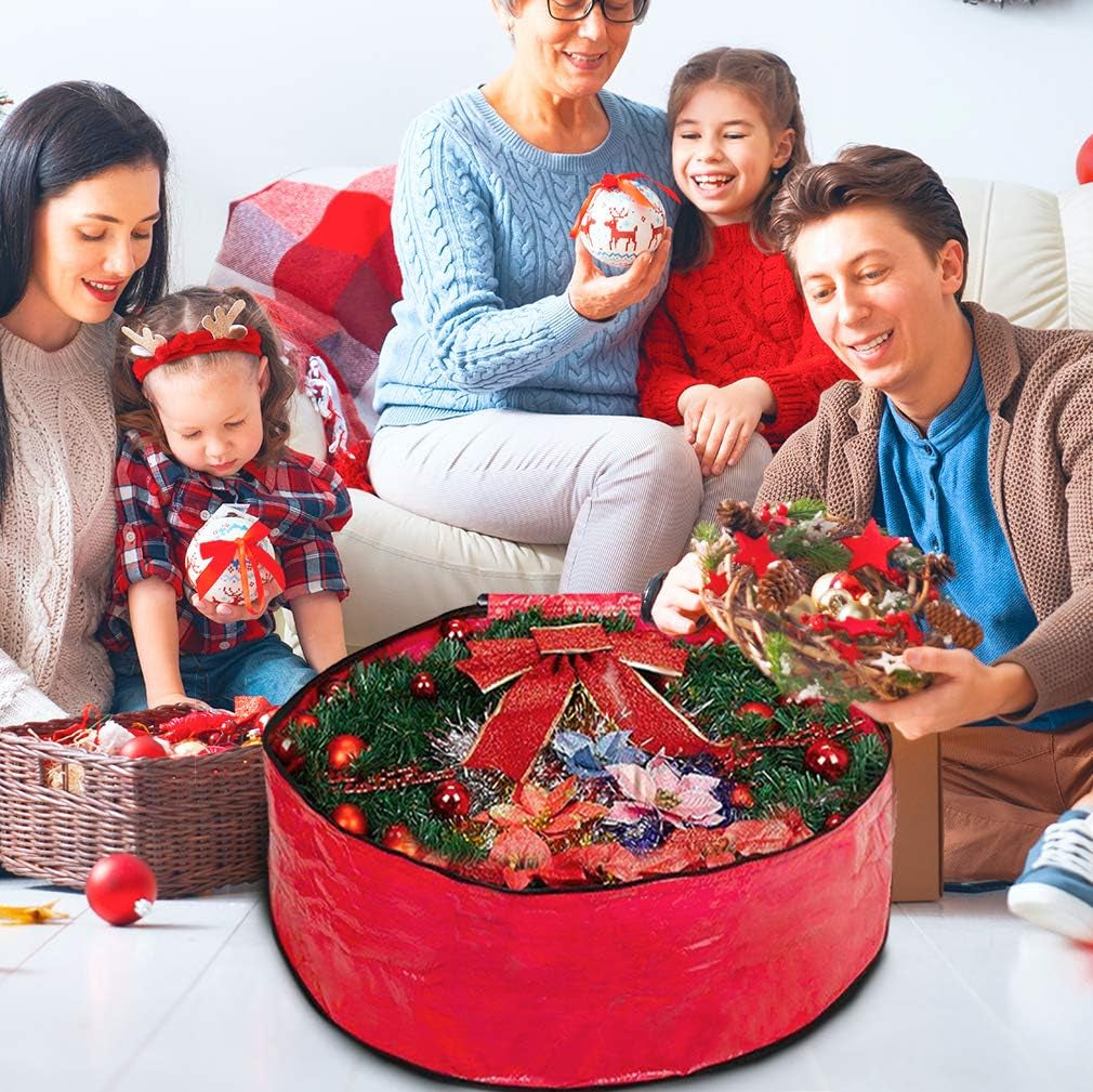 Christmas Wreath Storage Bag 24"