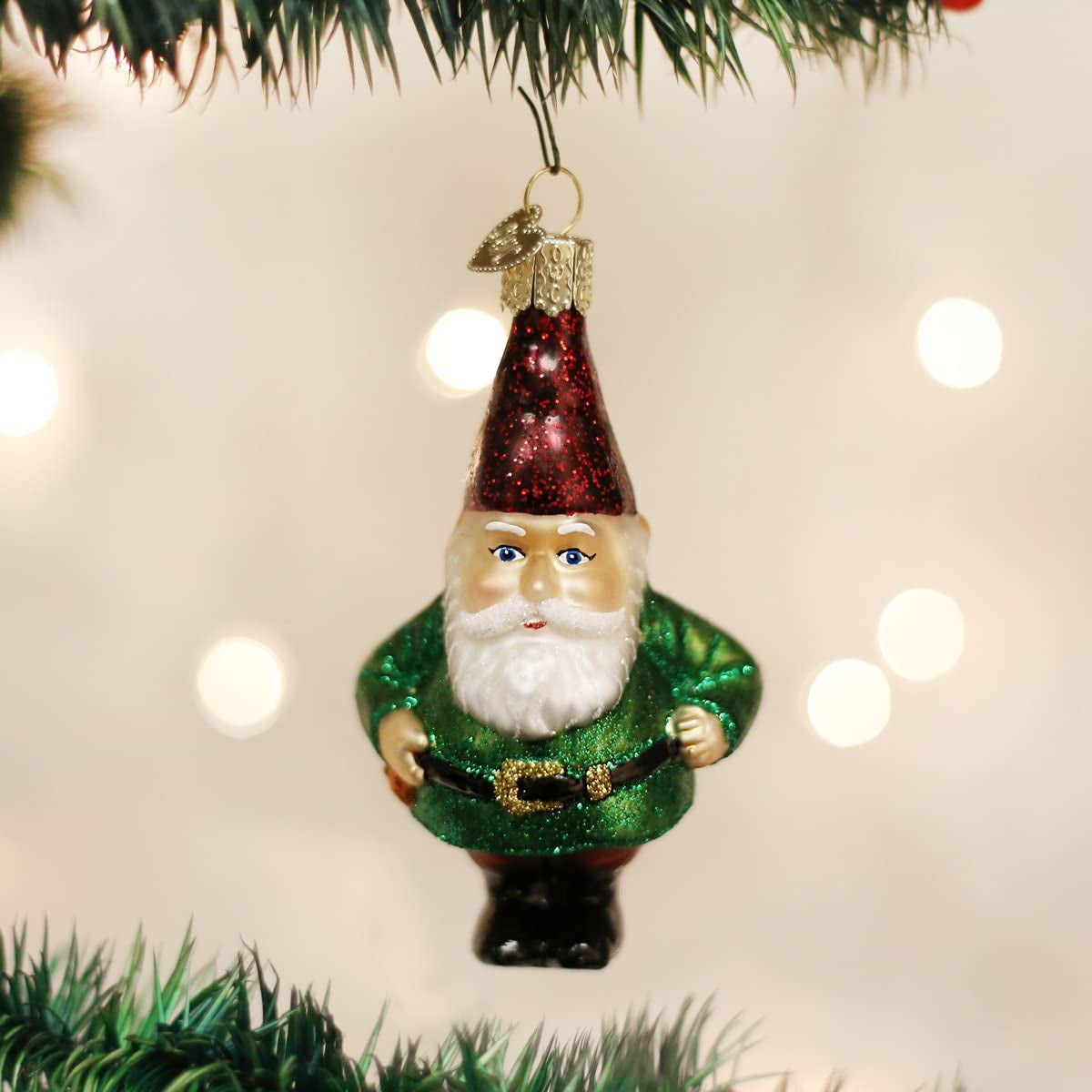 Gnome Glass Blown Ornament